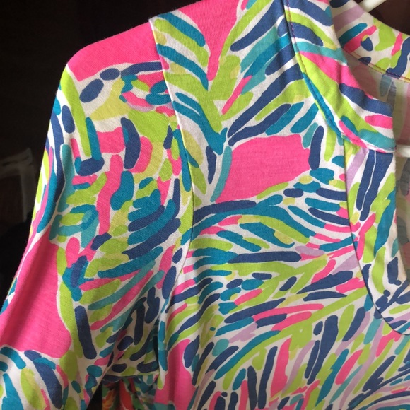 Lilly Pulitzer dress Rossmore PALM READER print - Picture 5 of 9